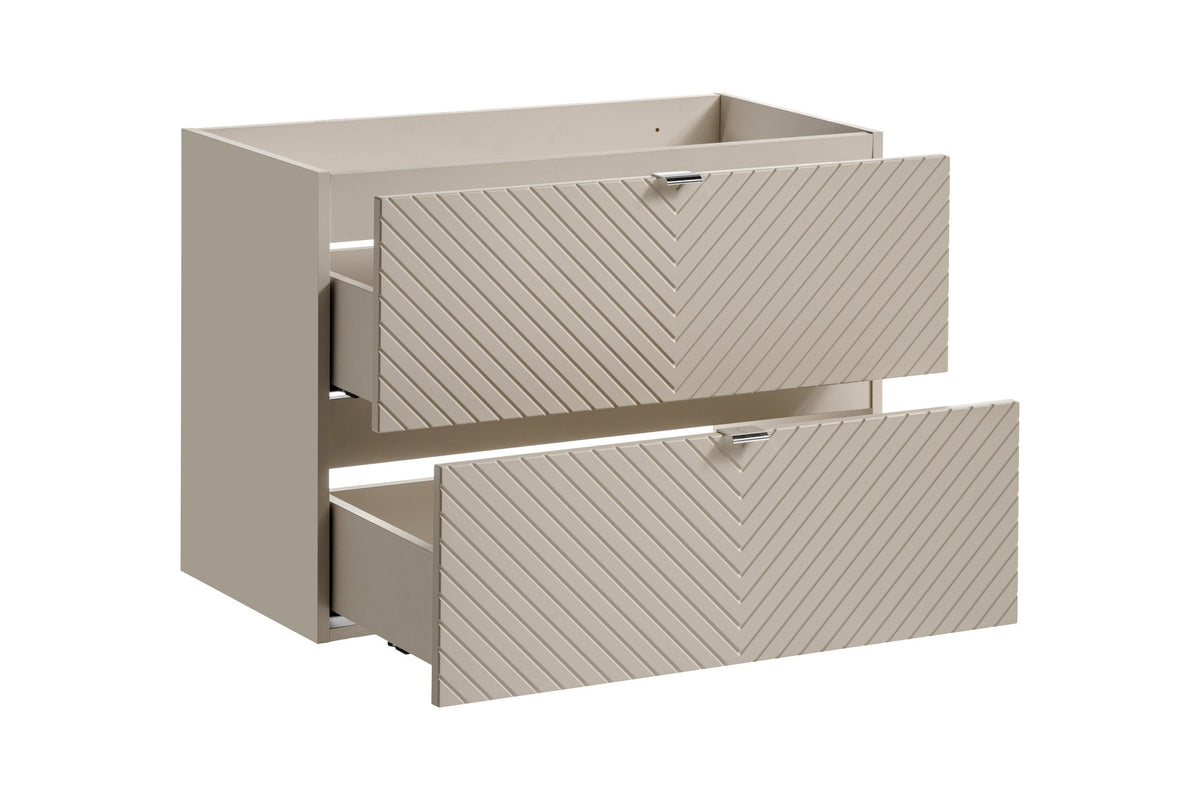 Viva Cashmere Waschtischunterschrank-Set 60 / 80 cm – Gestalte dein Badezimmer