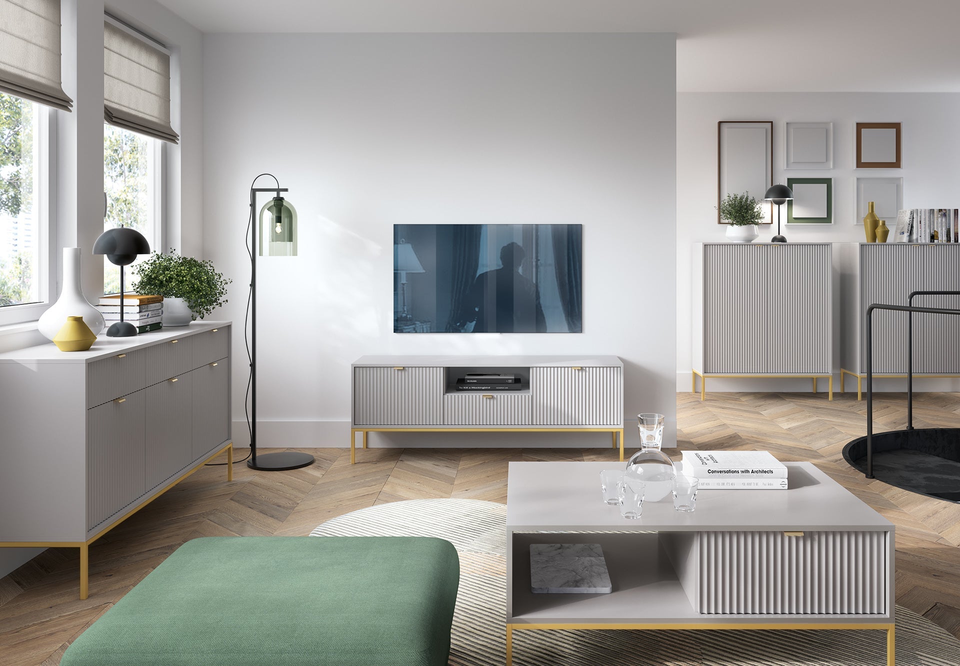 Nova Couchtisch Grau - Modernes Design und praktische Funktionalität