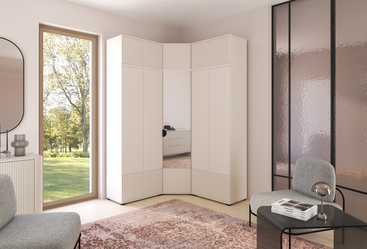 Rayo Garderobenset 10 – Kaschmir, 140 cm