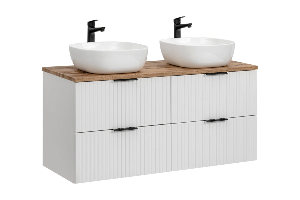 Adel White Vanity Unit Set 100 / 120 / 140 cm – Configure Your Bathroom