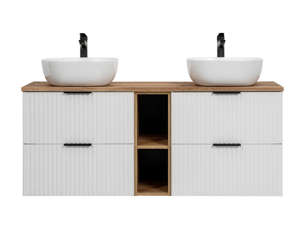 Adel White Vanity Unit Set 100 / 120 / 140 cm – Configure Your Bathroom