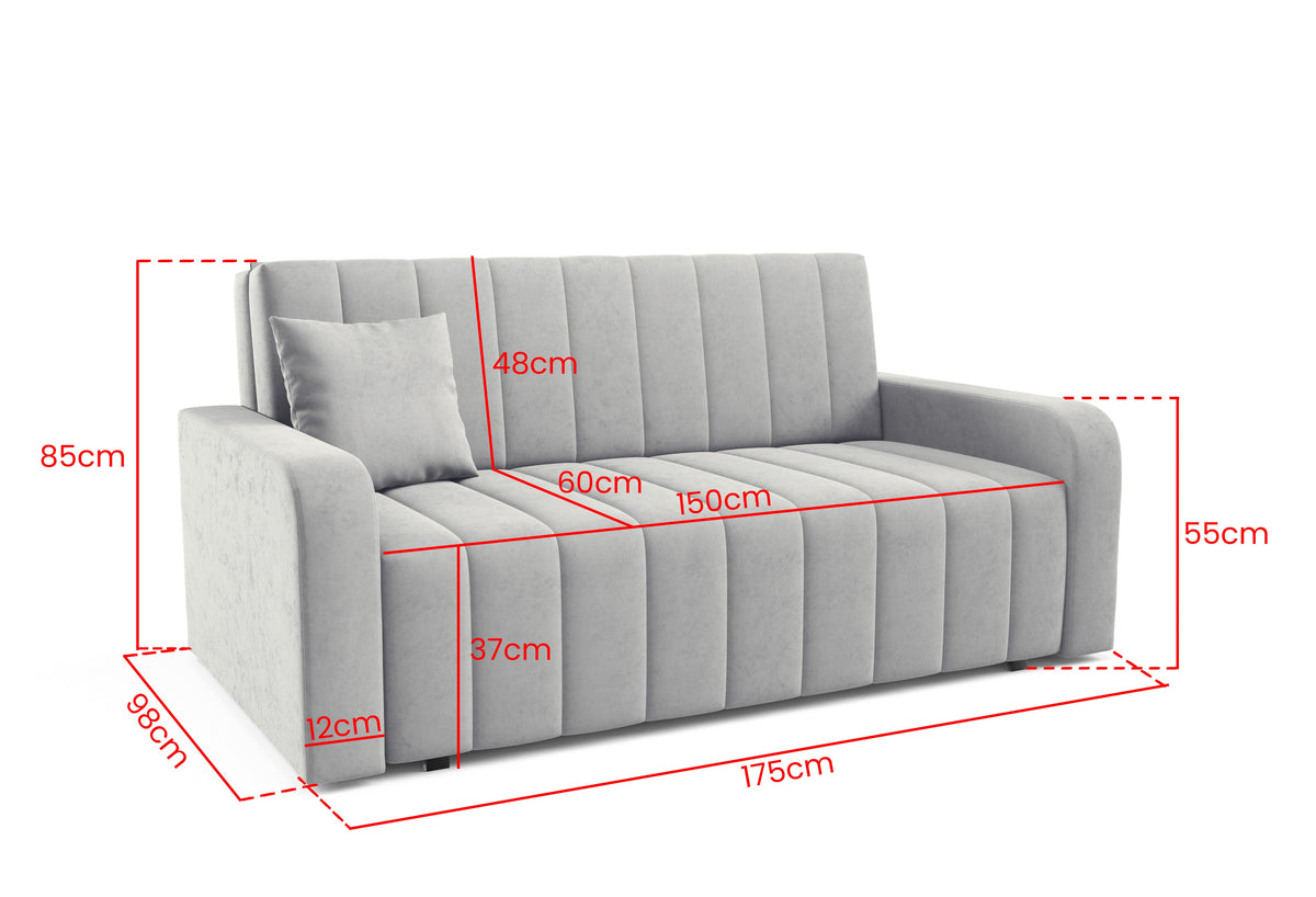 Marko IV Sofa Bed – Large with Storage-150 cm