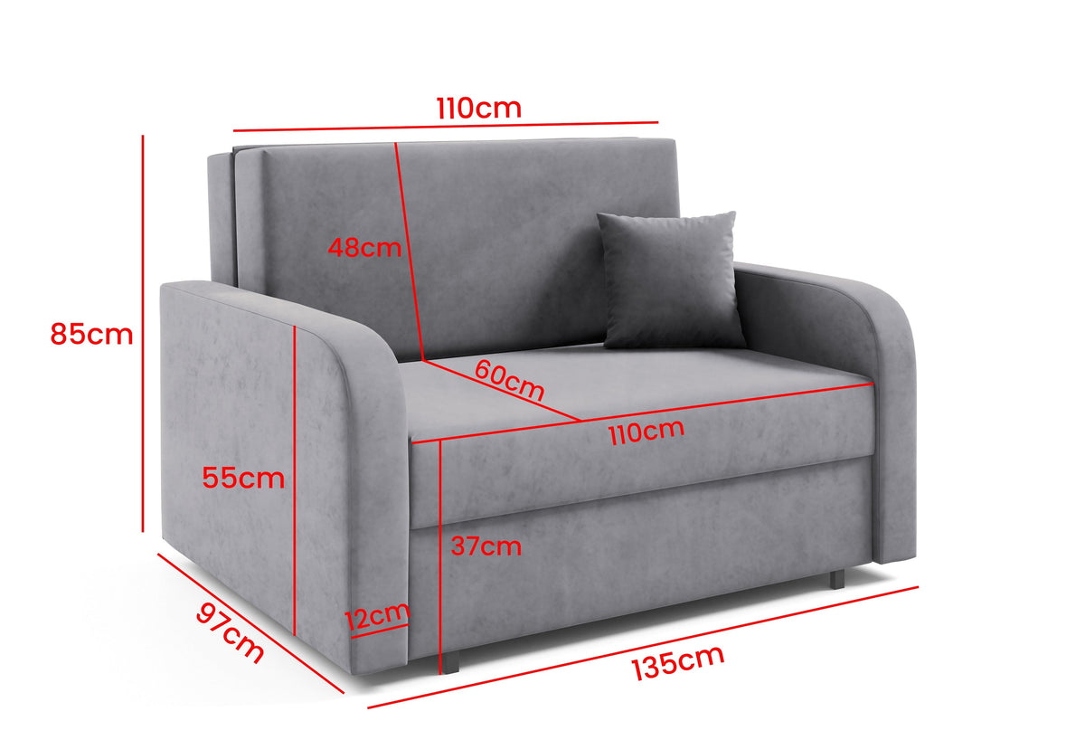 Feroni II Stuhlbett – Doppelbett – 110 cm