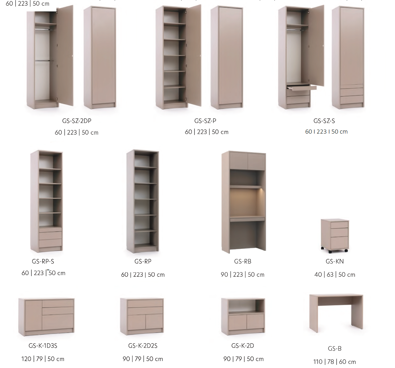 Anpassbares Genius Wandbett-Möbelset 160 x 200 cm Kongo, LED-Beleuchtung