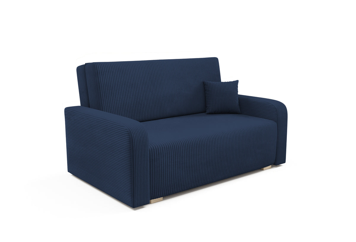 Ness III Schlafsofa – Dreisitzer mit Bettkasten – 130 cm