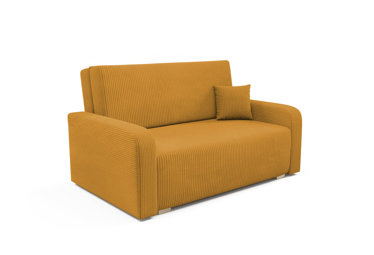 Ness III Schlafsofa – Dreisitzer mit Bettkasten – 130 cm