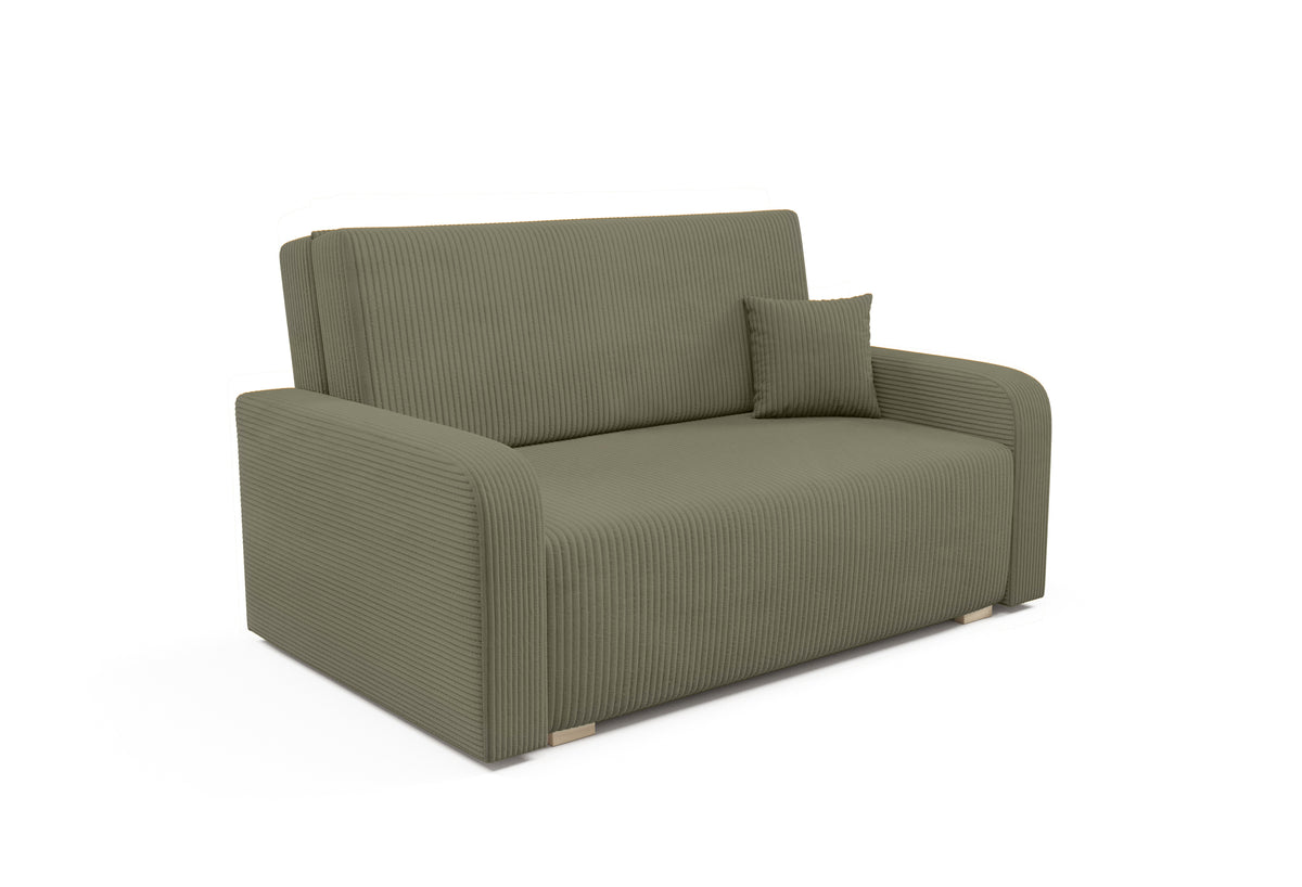 Ness III Schlafsofa – Dreisitzer mit Bettkasten – 130 cm
