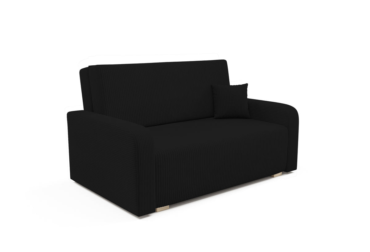 Ness III Schlafsofa – Dreisitzer mit Bettkasten – 130 cm