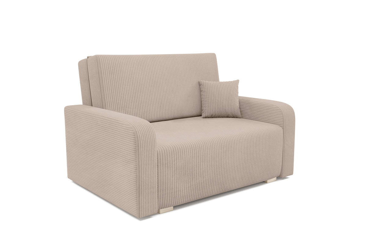 Schlafsofa Ness II – 2-Sitzer mit Stauraum