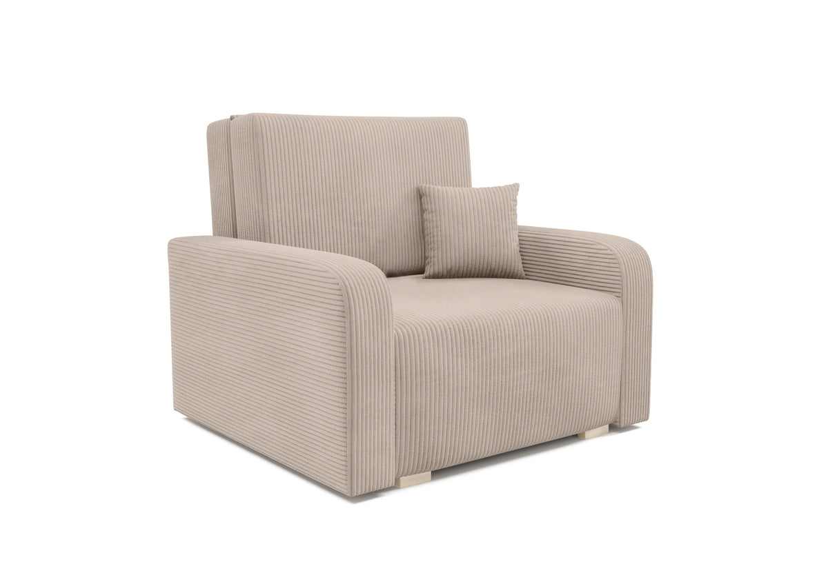 Ness I Schlafsofa – Einzelbett mit Stauraum – 80 cm