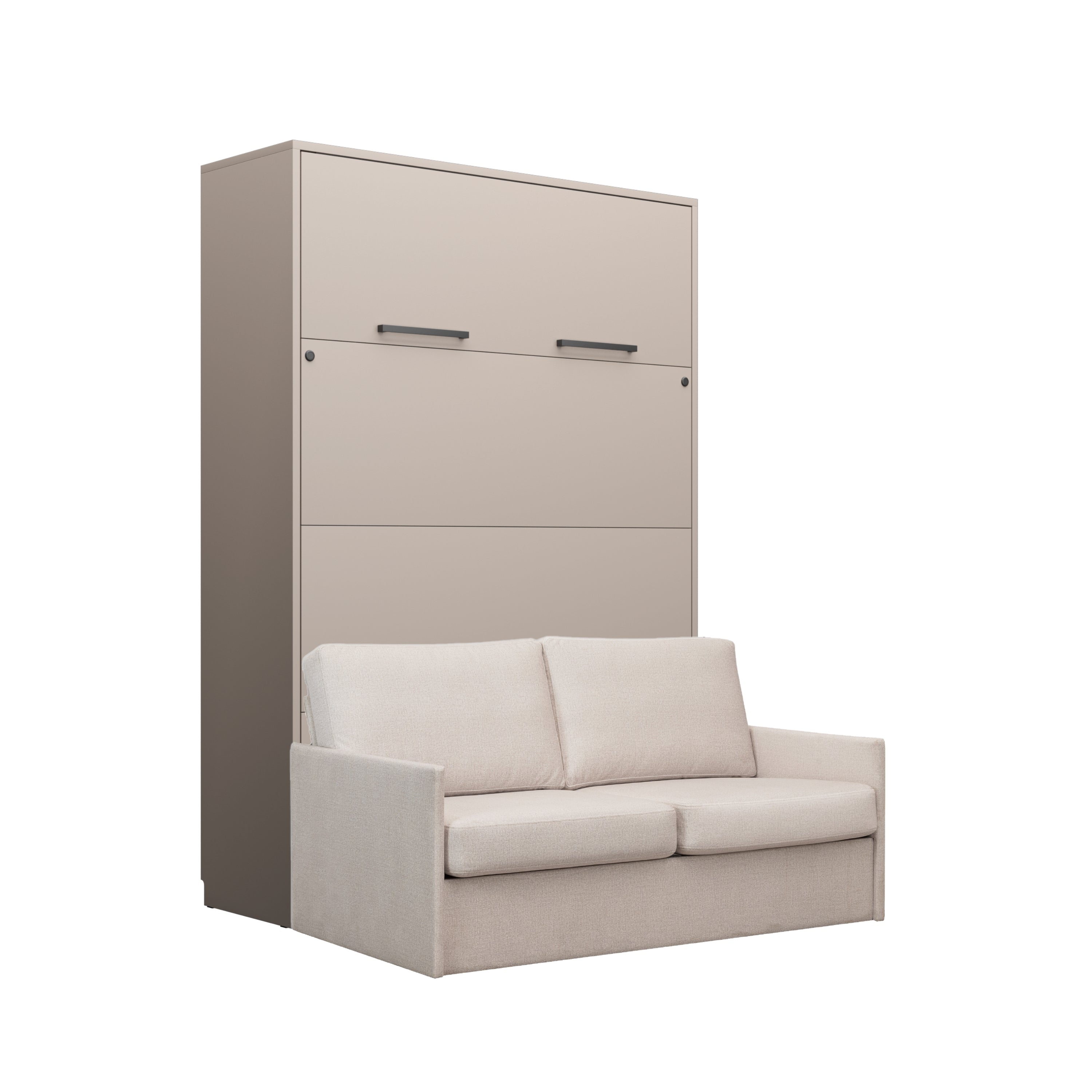 Genius Schrankbett mit Sofa Congo – für Matratzen 140 x 200 cm