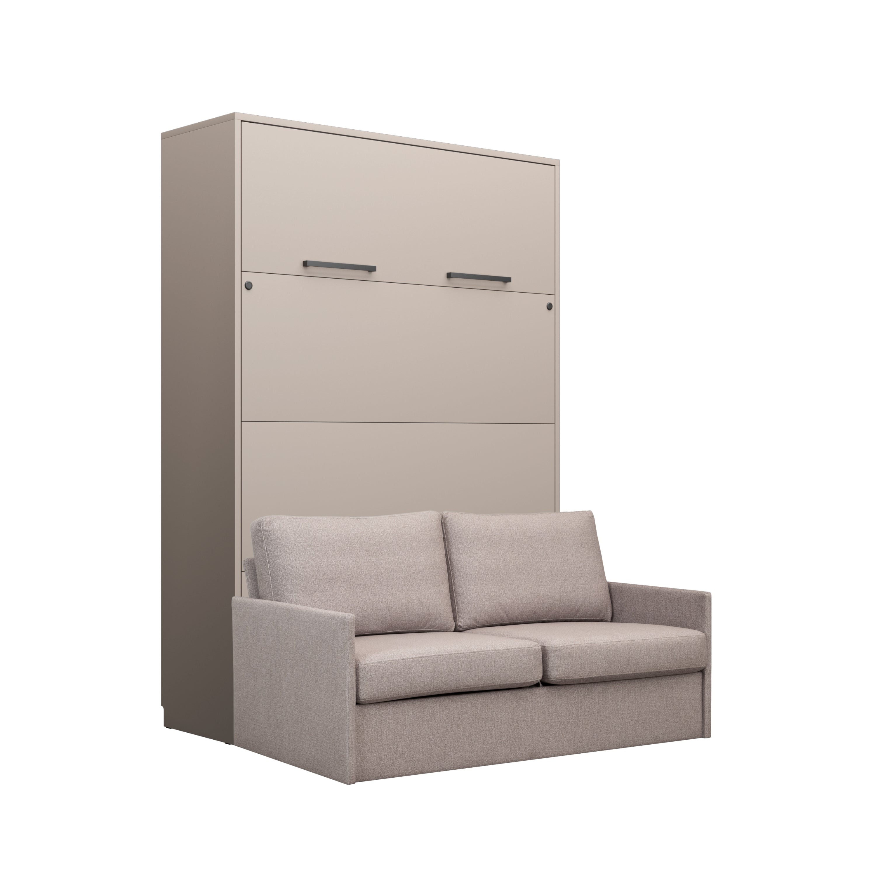 Genius Schrankbett mit Sofa Congo – für Matratzen 140 x 200 cm