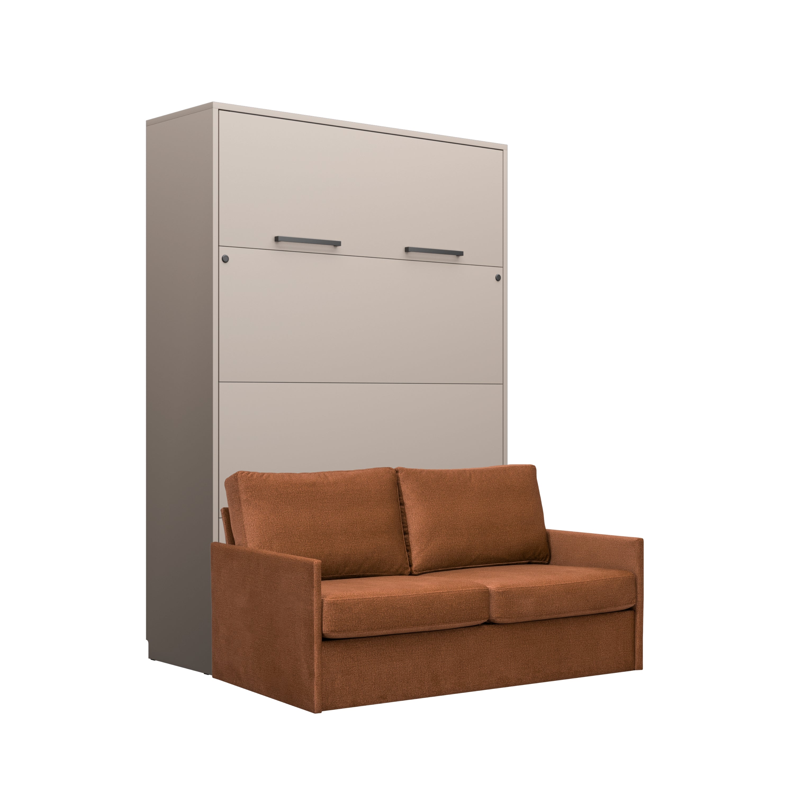 Genius Schrankbett mit Sofa Congo – für Matratzen 140 x 200 cm