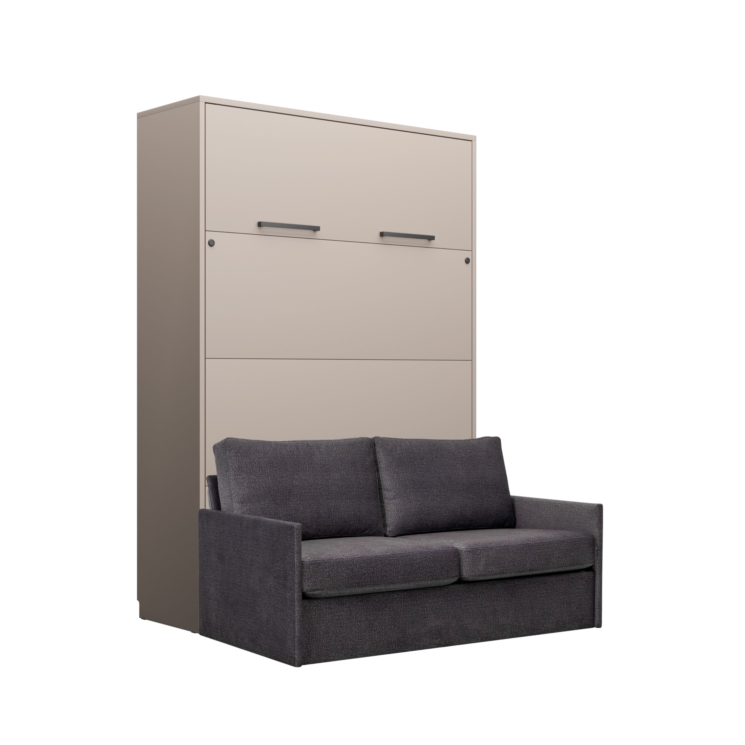 Genius Schrankbett mit Sofa Congo – für Matratzen 140 x 200 cm