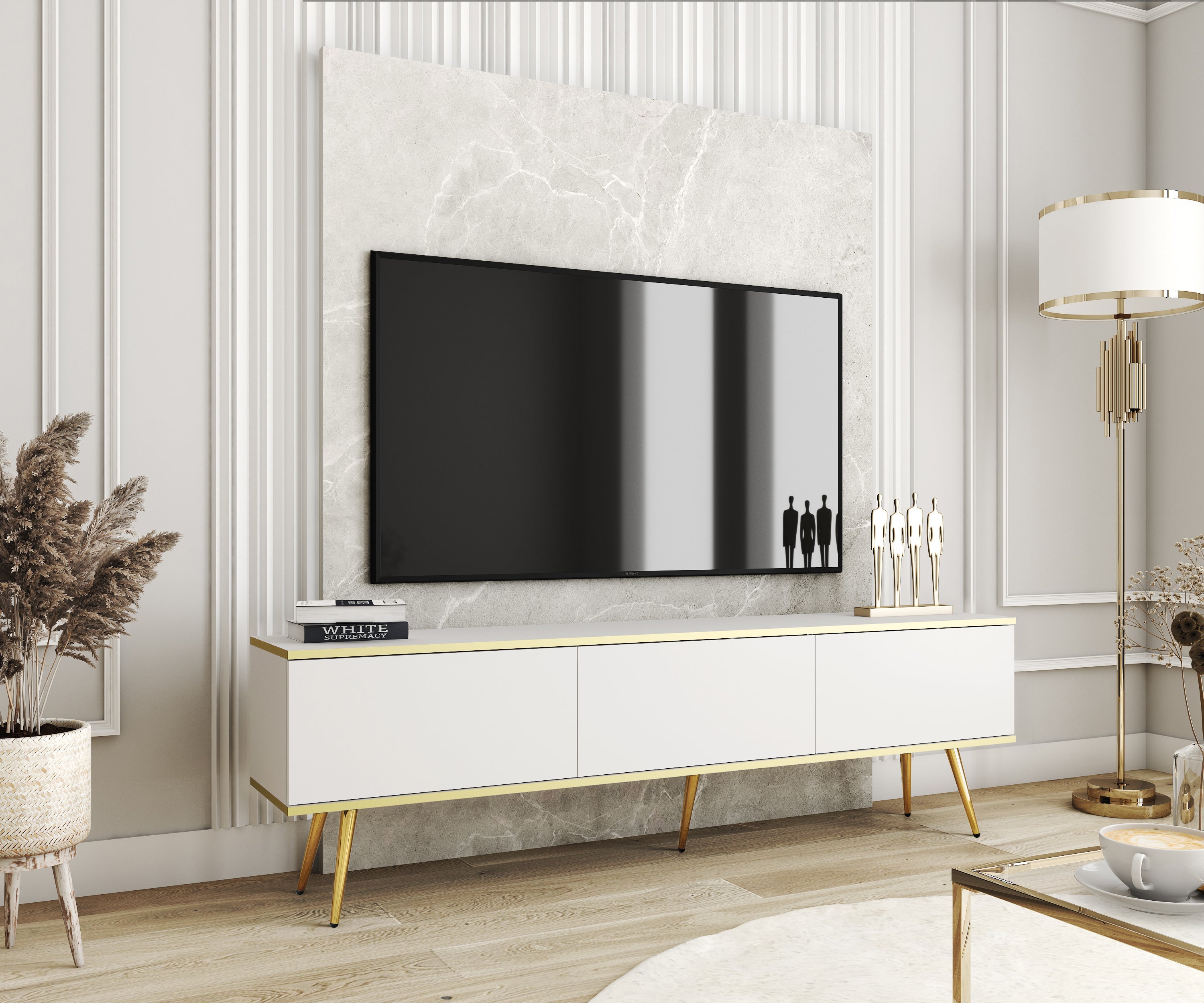 Oro TV Stand 175 - Modern Design with Versatile Configuration