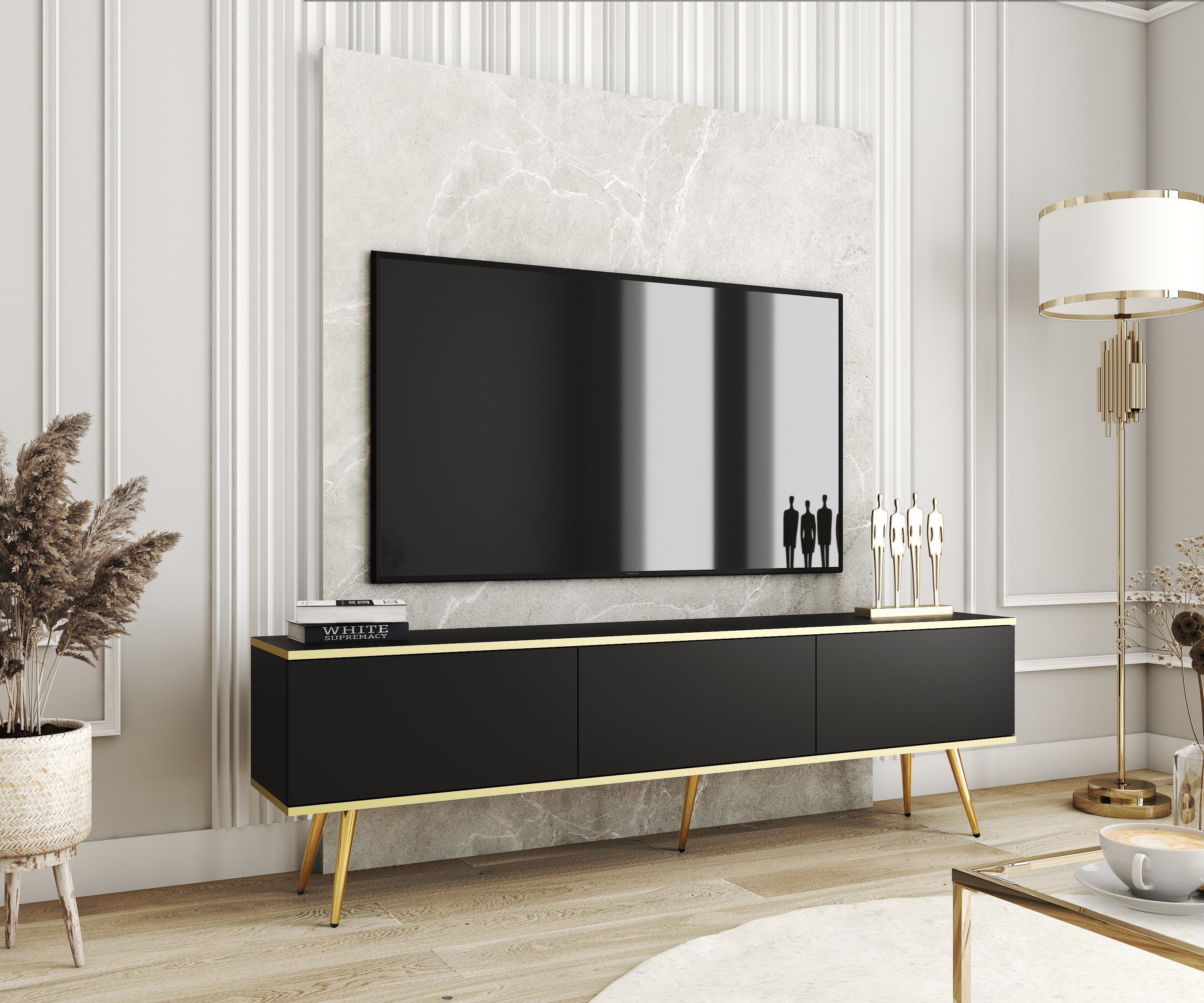 Oro TV Stand 175 - Modern Design with Versatile Configuration