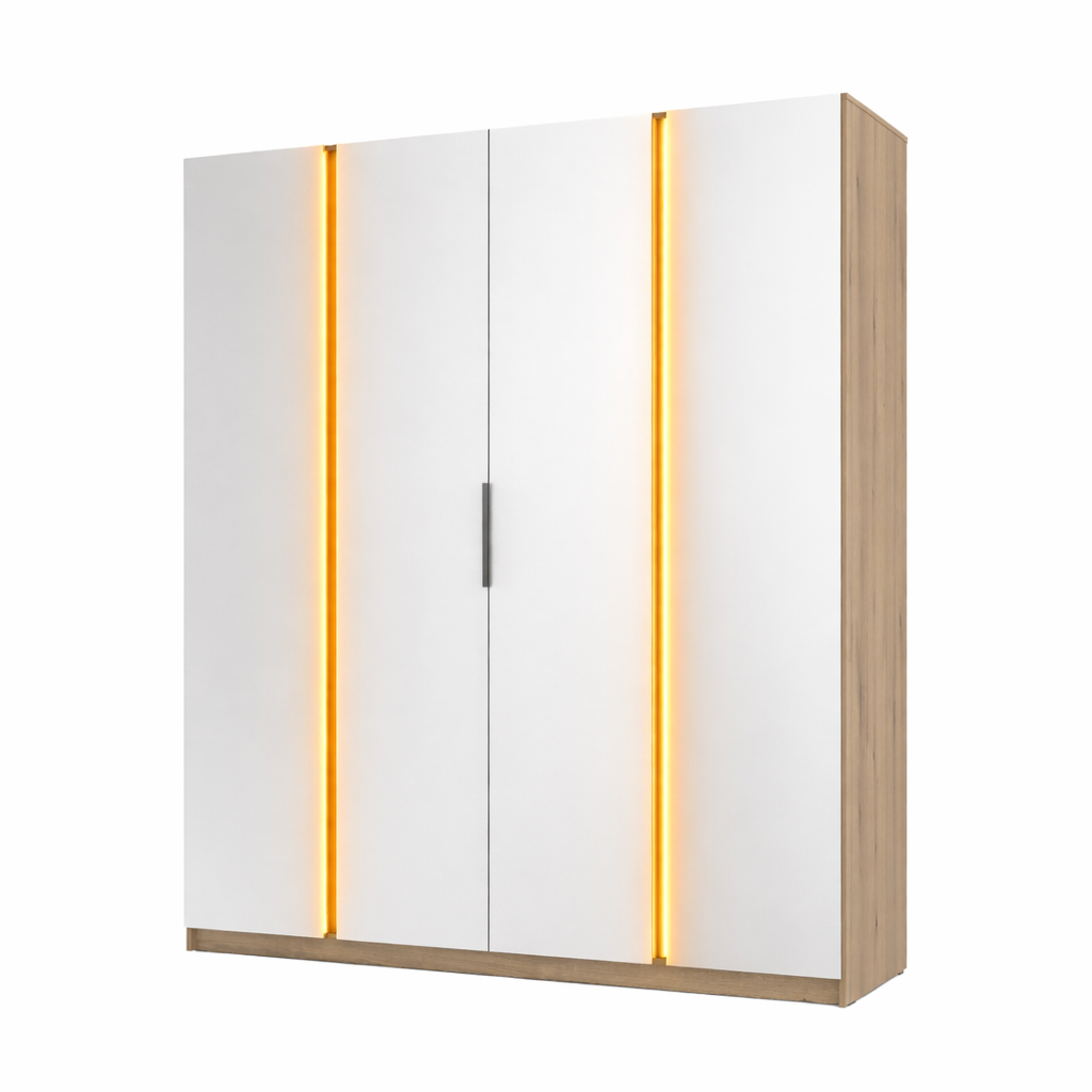 LE KAJA EV/EV 4 Wardrobe with Mirror