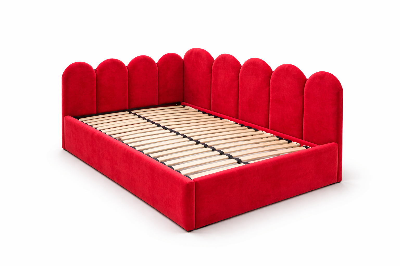 FLOW Polsterbett – 90 × 200 / 120 × 200 cm – Kinder & Jugend