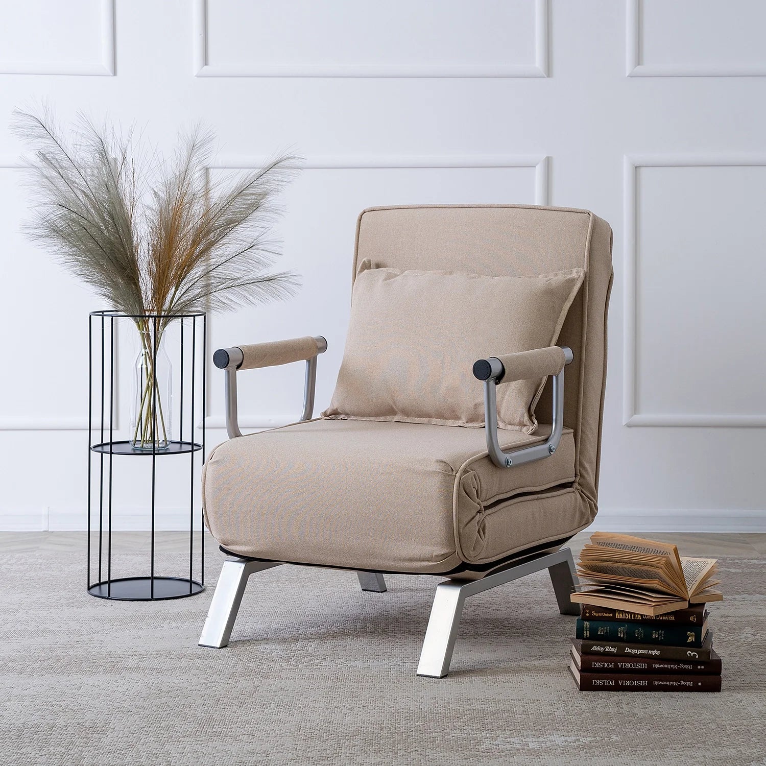 Elite BART Beige Armchair Bed