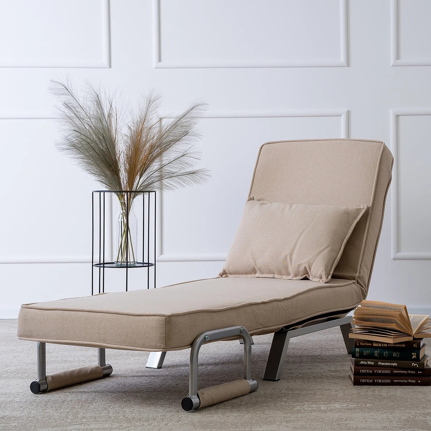 Elite BART Beige Armchair Bed