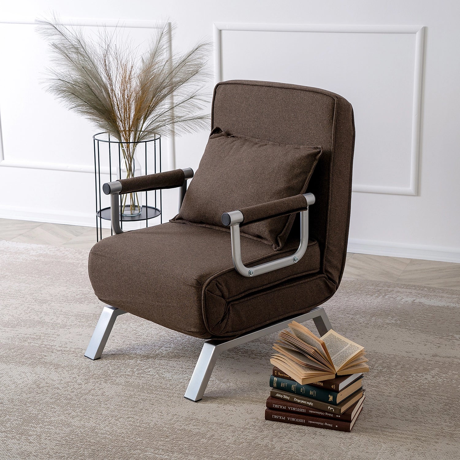 Elite BART Brown Armchair Bed