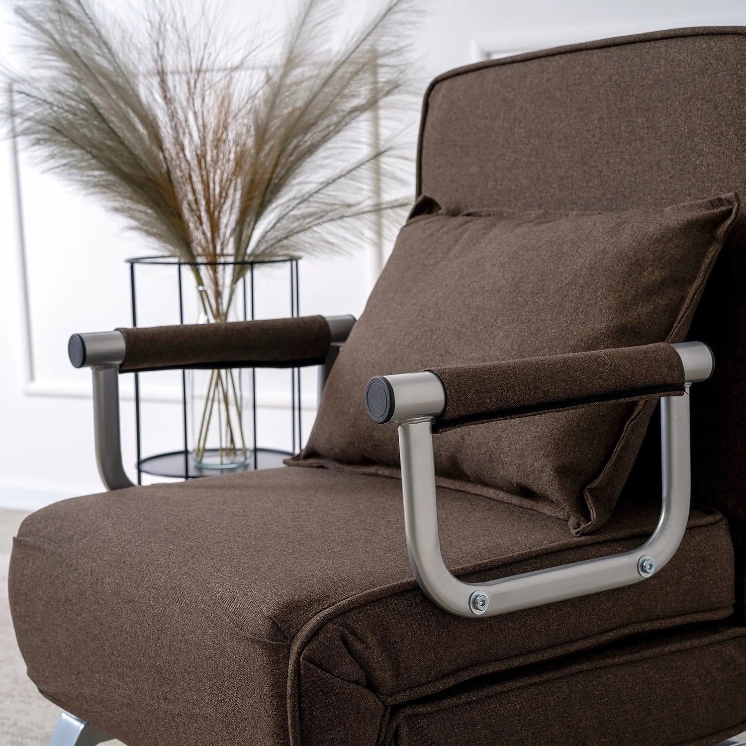 Elite BART Brown Armchair Bed