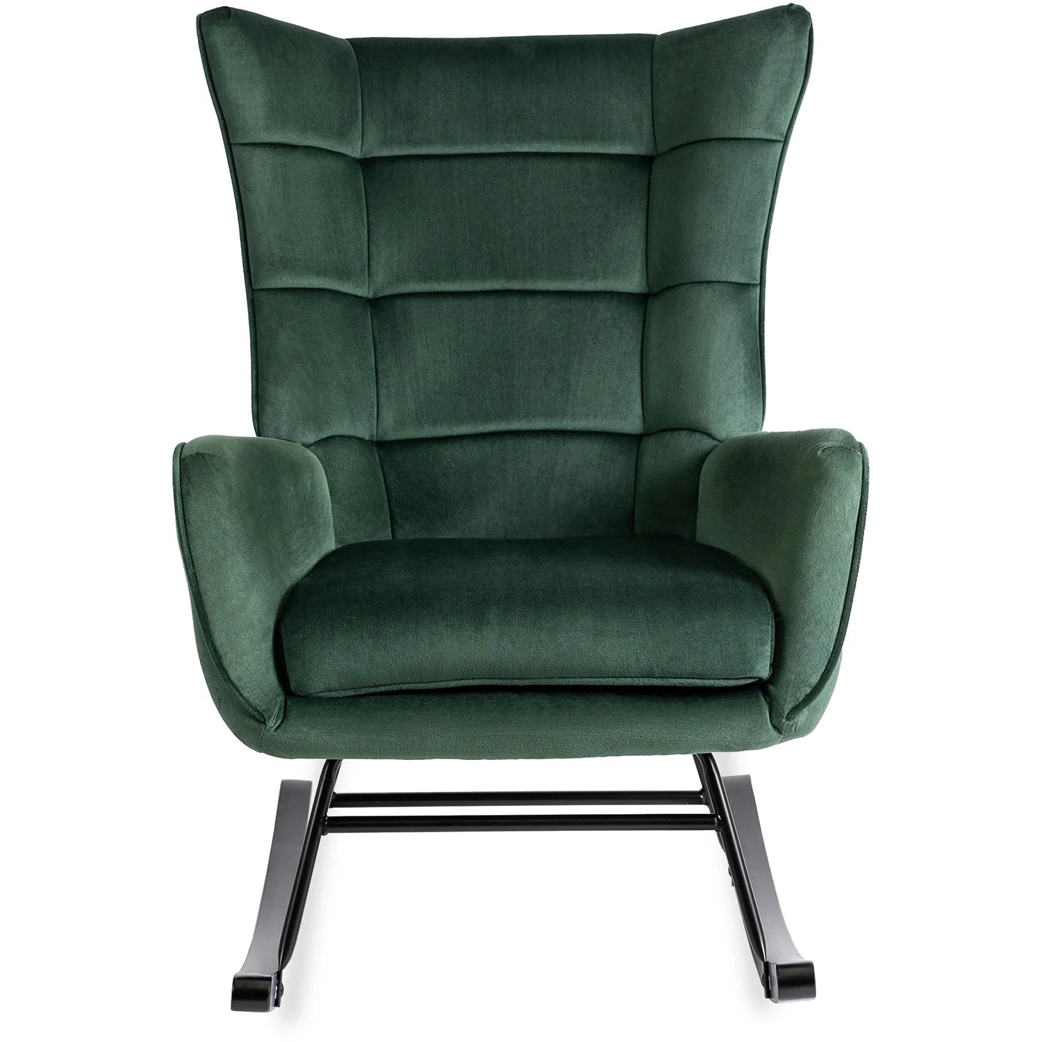 Elite JACKSON Green Velvet Rocking Chair