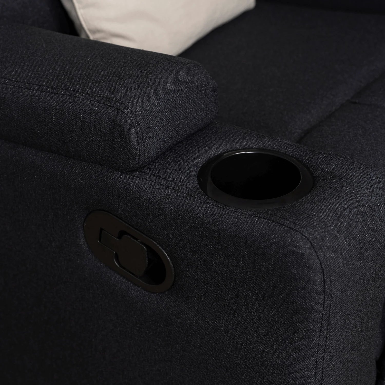 Elite KOBI 2 Black Recliner Armchair