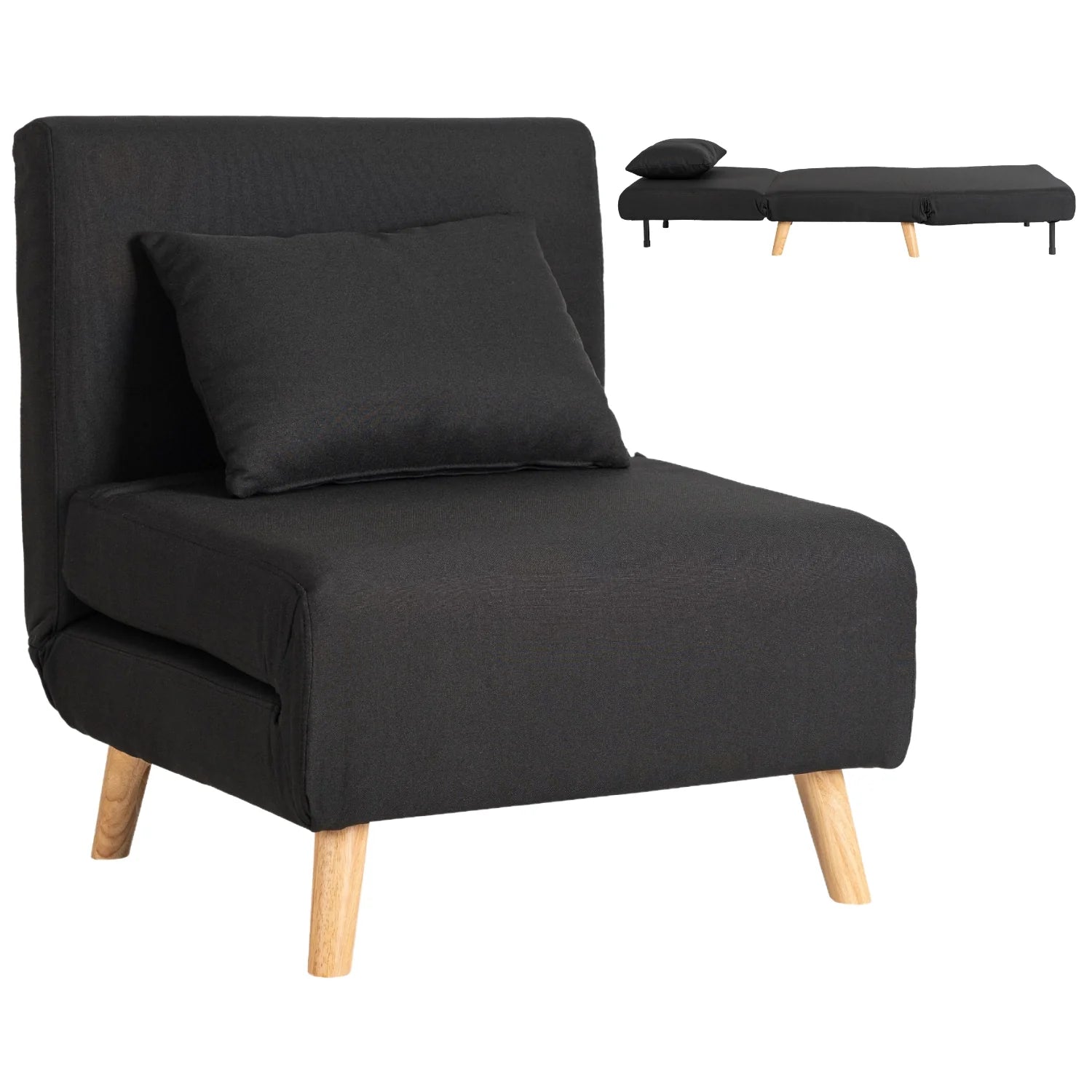 Elite MARRY Black Armchair