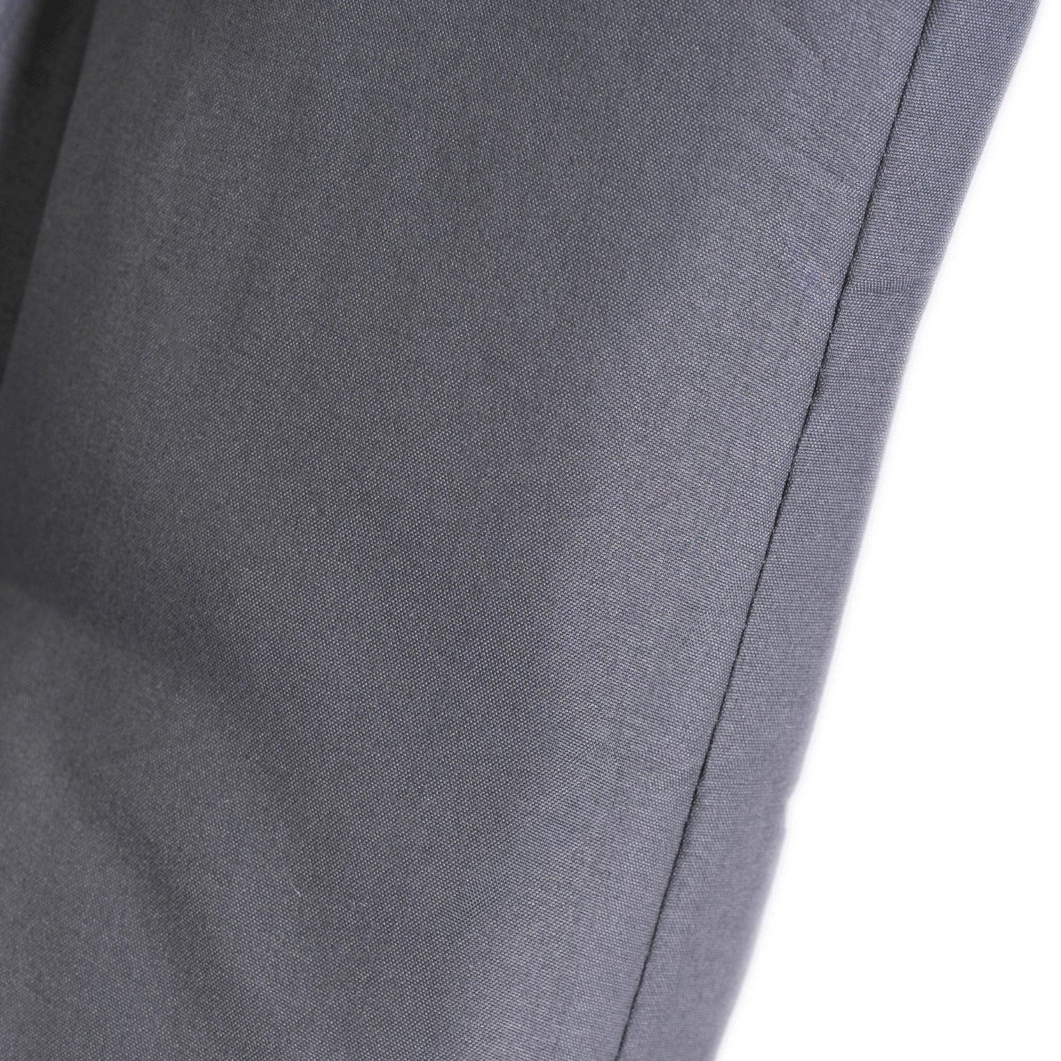 Elite EDISON Gartenliege Grau - Verstellbare Liege mit Fußstütze