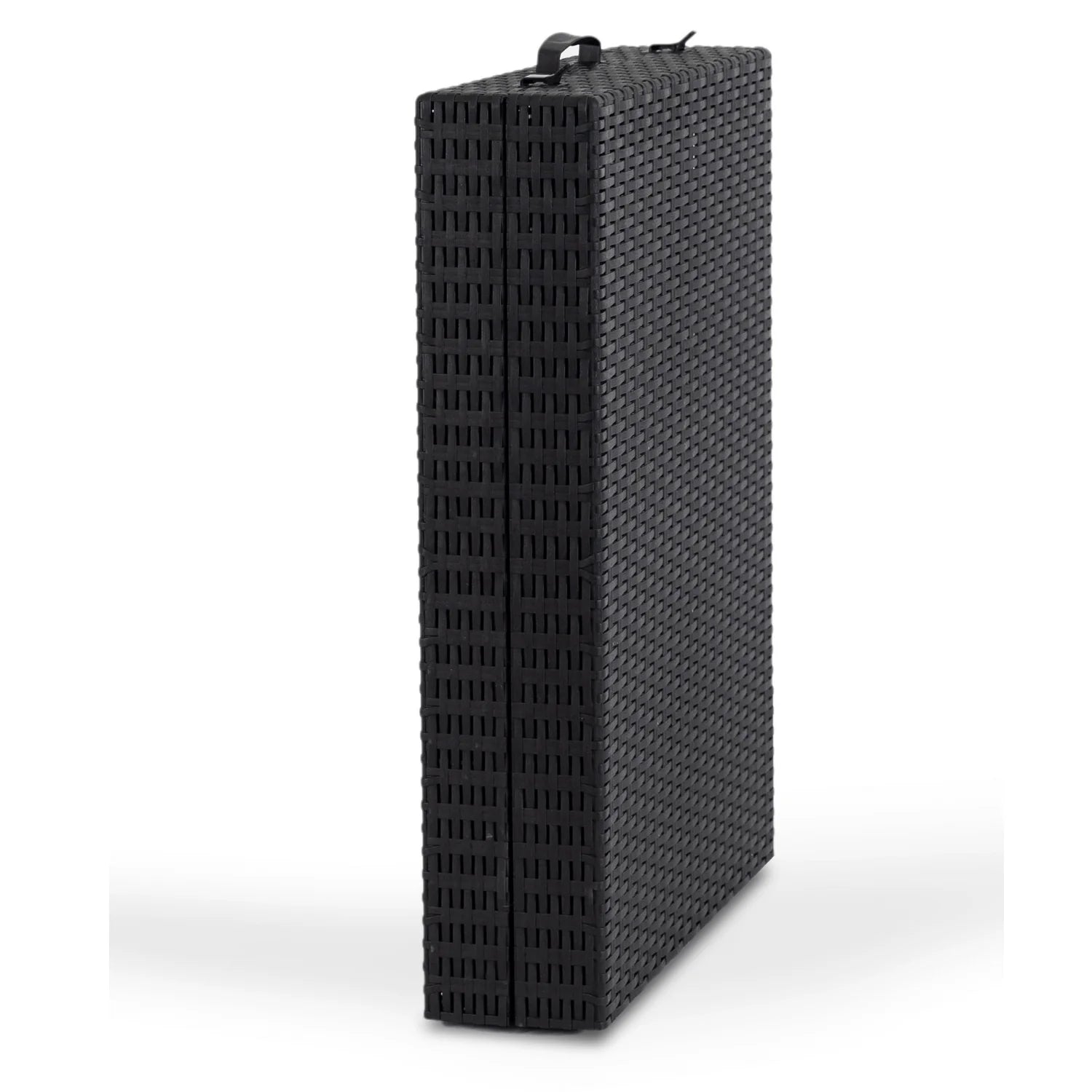 Elite LUIZJANA Outdoor-Liegestuhl – Schwarzes Technorattan