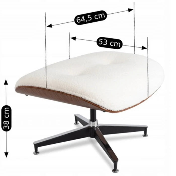 Elite PALERMO White Boucle