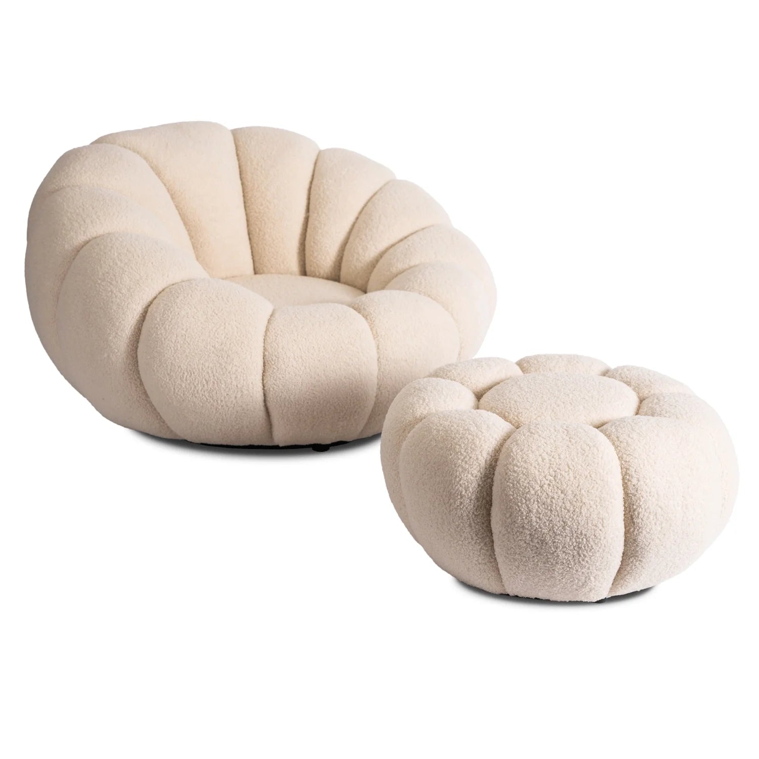 Elite PETTIT Beige Armchair Set