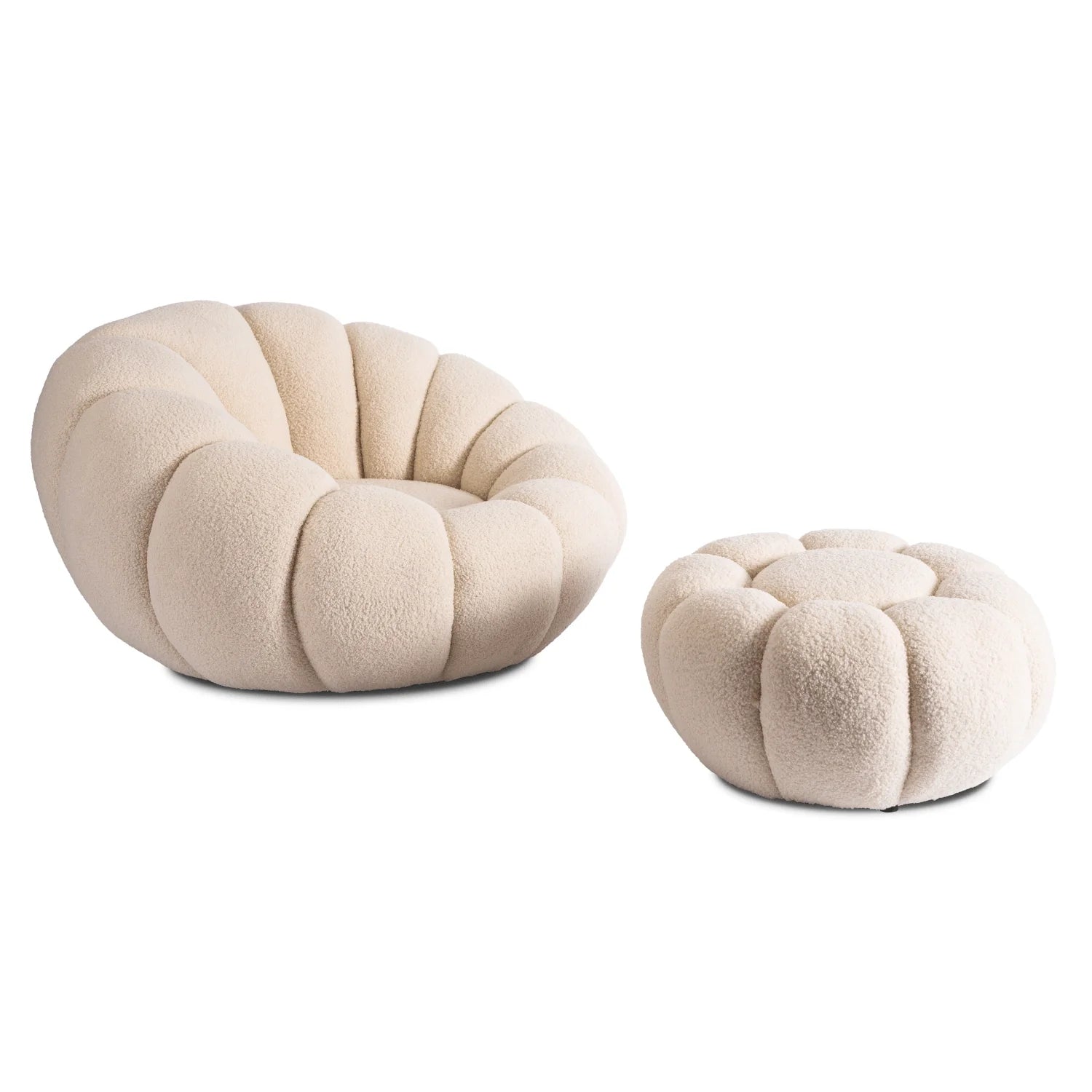 Elite PETTIT Beige Armchair Set