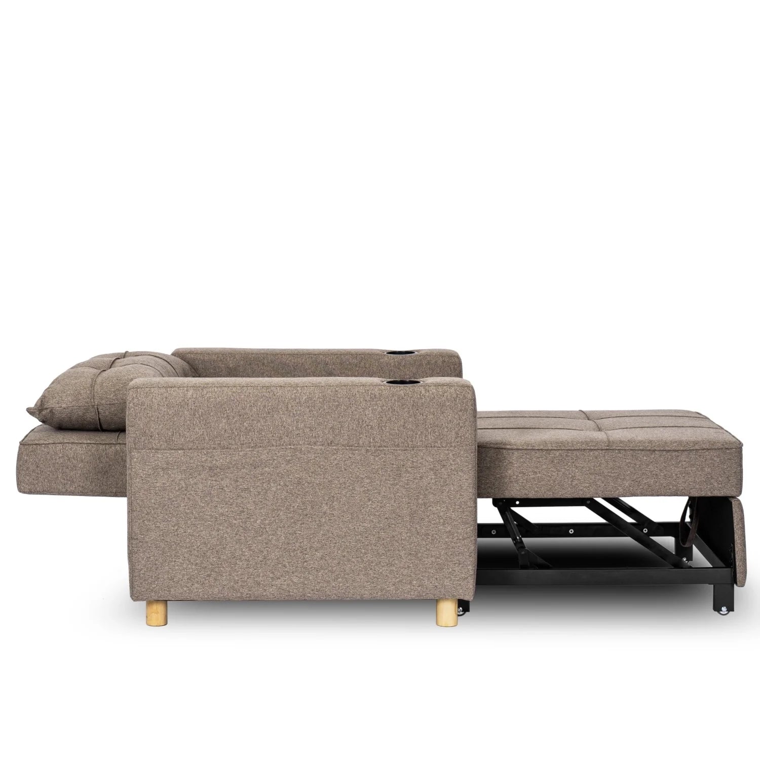 Elite SOLOR Beige Armchair Bed