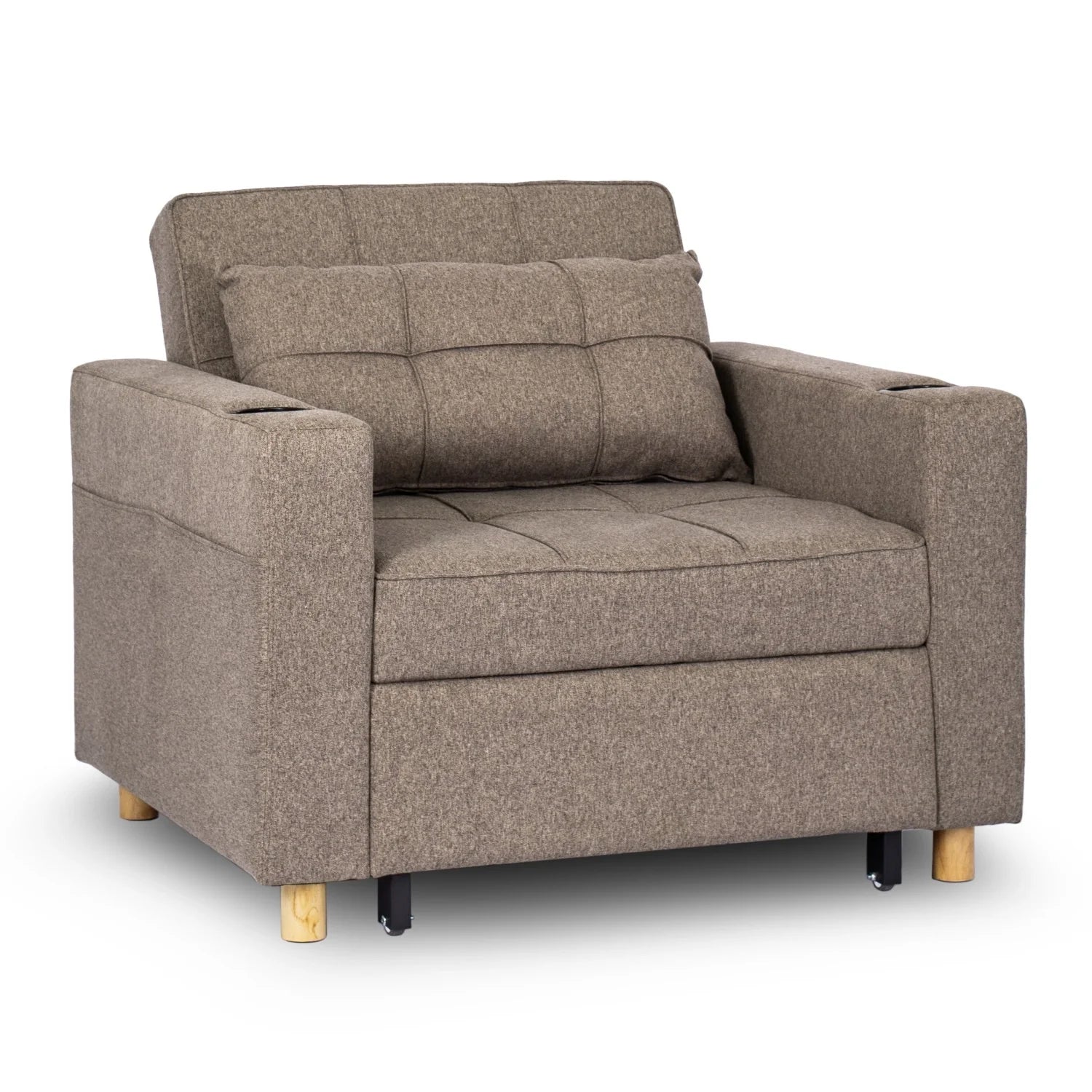 Elite SOLOR Beige Armchair Bed