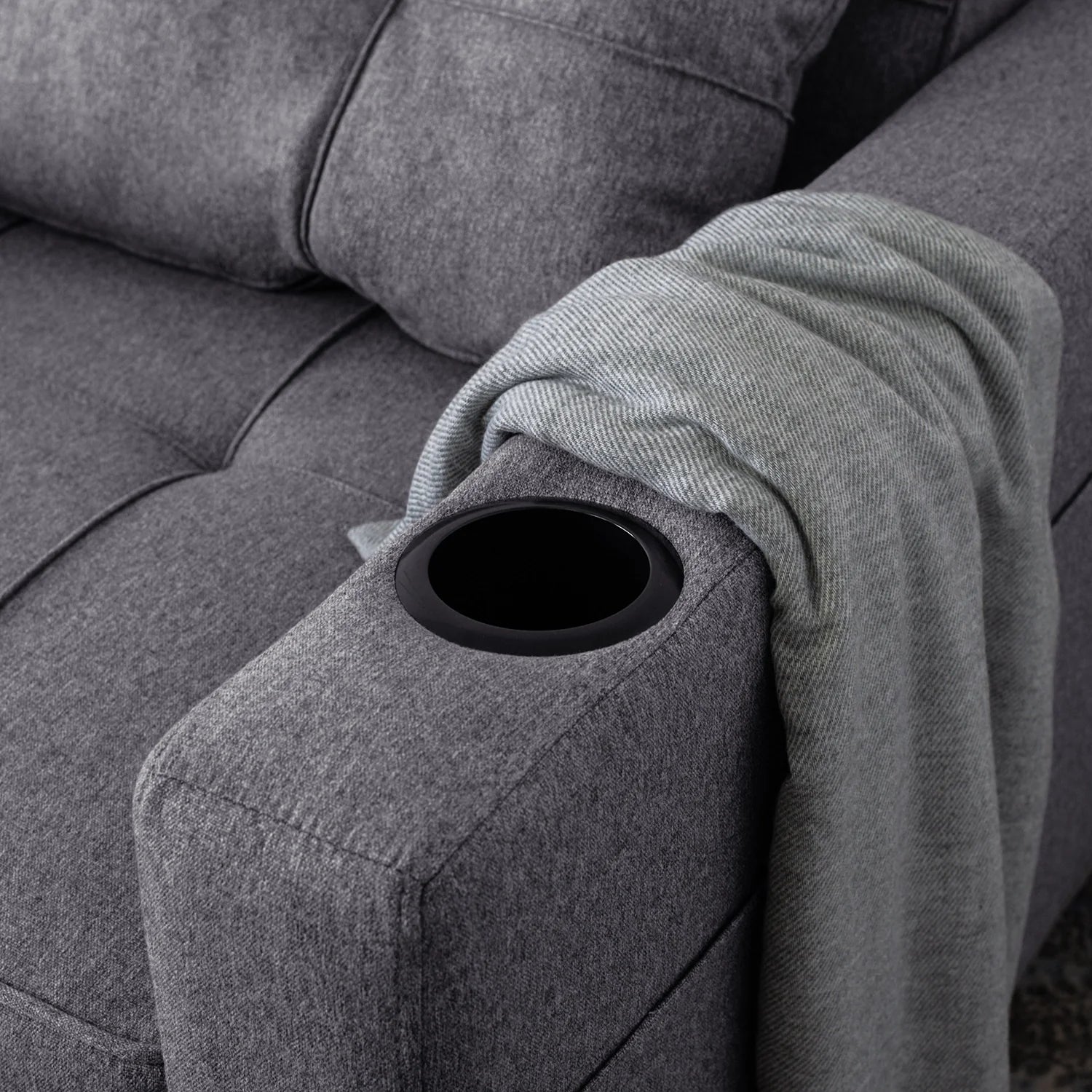 Elite SOLOR Grey Armchair Bed