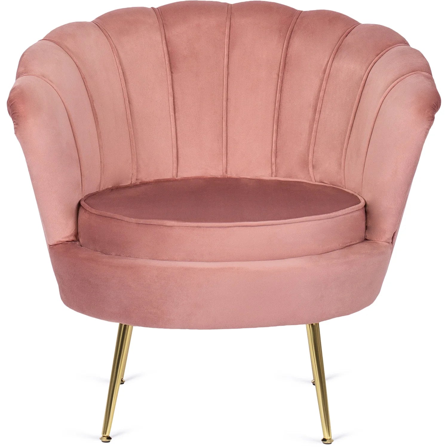 Elite ANGEL Pink Velvet Armchair