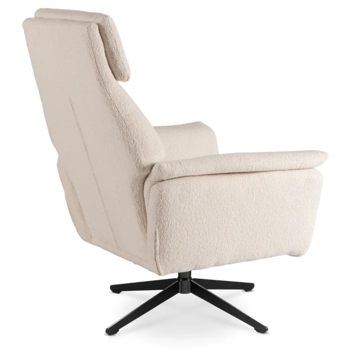 Elite TERRY Swivel Lounge Armchair Beige