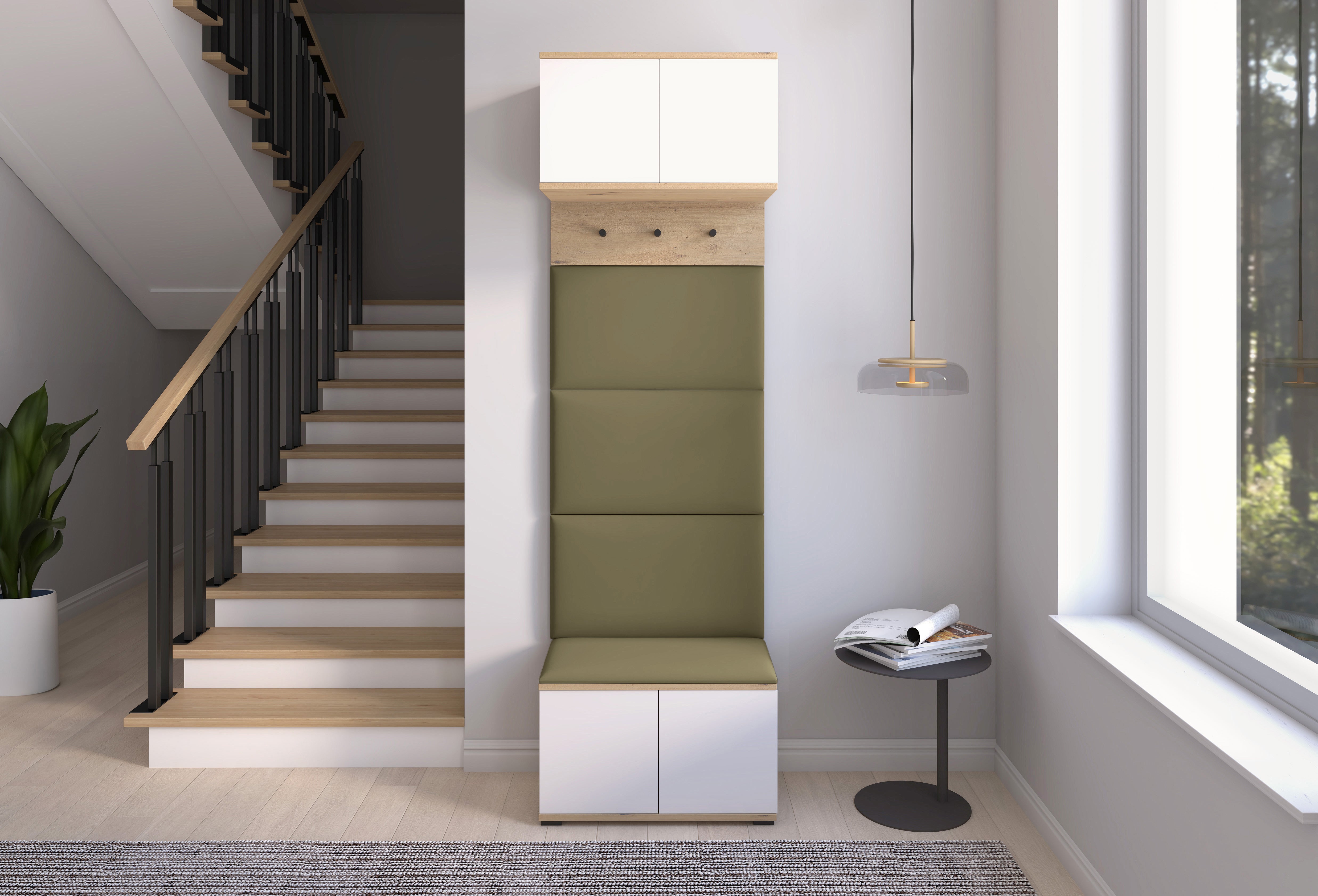 PK Sevilla 5 Flurgarderobe - Dunkelbraun