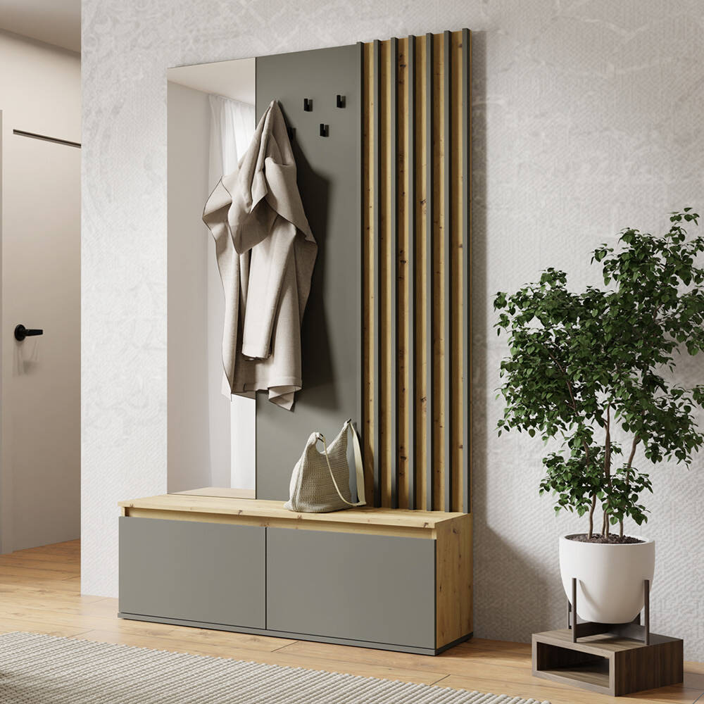 MO Doris Wardrobe 2KL 5W with Slats