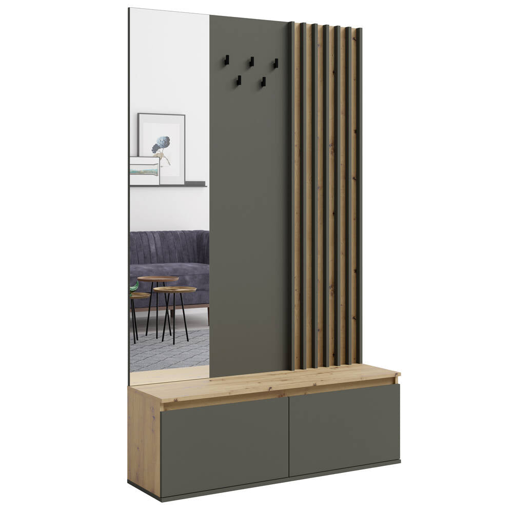MO Doris Wardrobe 2KL 5W with Slats
