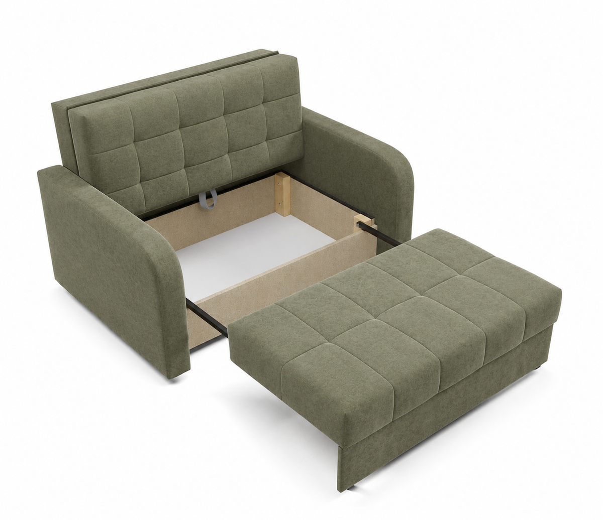 Haven III Schlafsofa – 3-Sitzer mit Stauraum – 130 cm