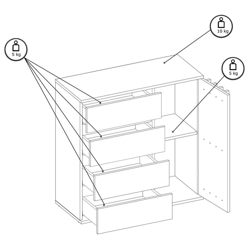 MO Doris Chest of Drawers