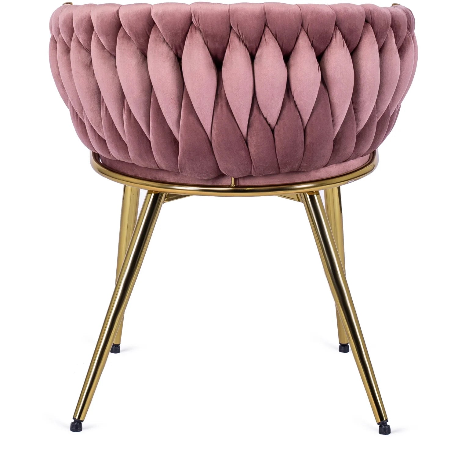 Elite CAPRI Pink Velour Chair – A Touch of Luxury & Elegance