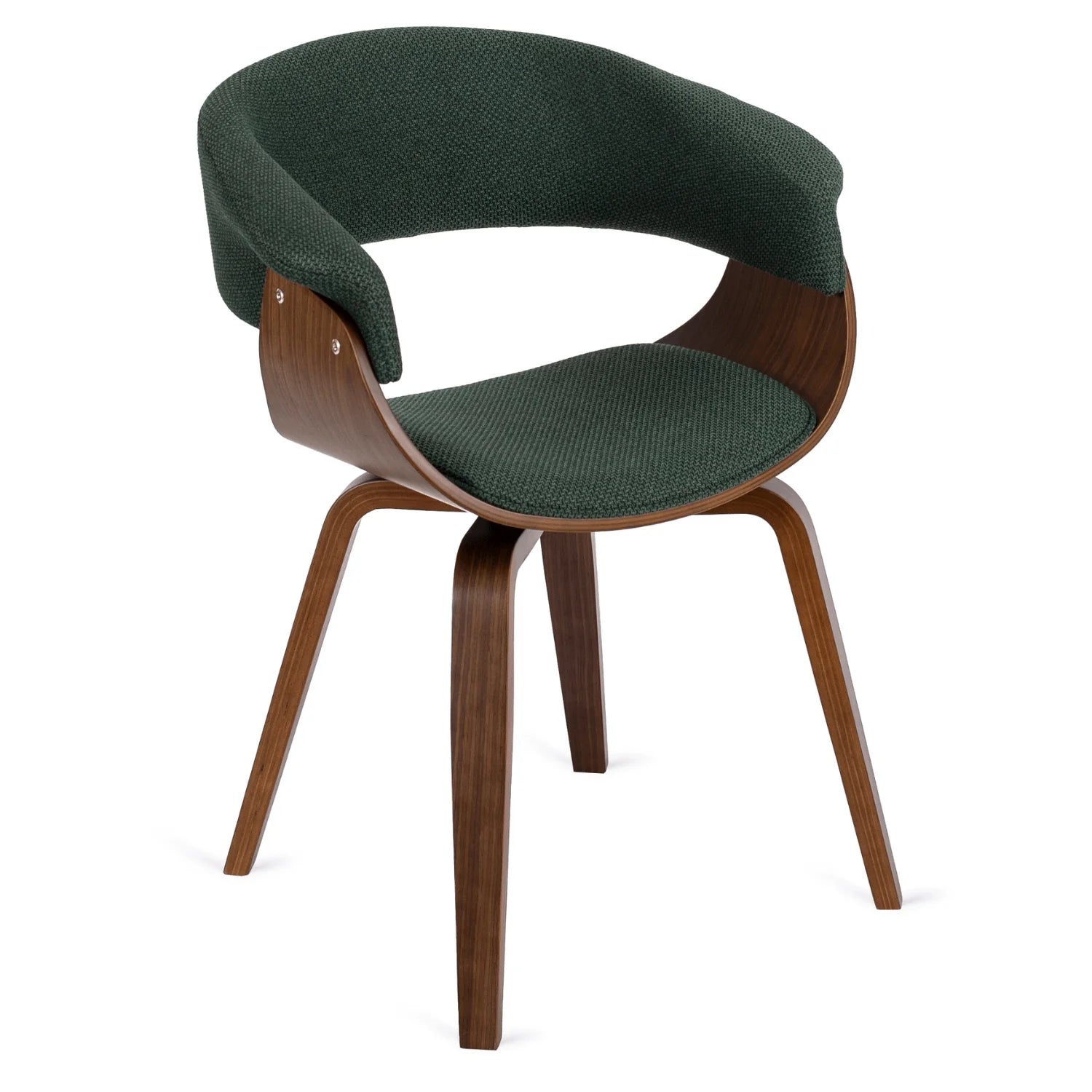 Elite GARY 2 Green/Walnut Chair – Where Comfort Meets Elegance