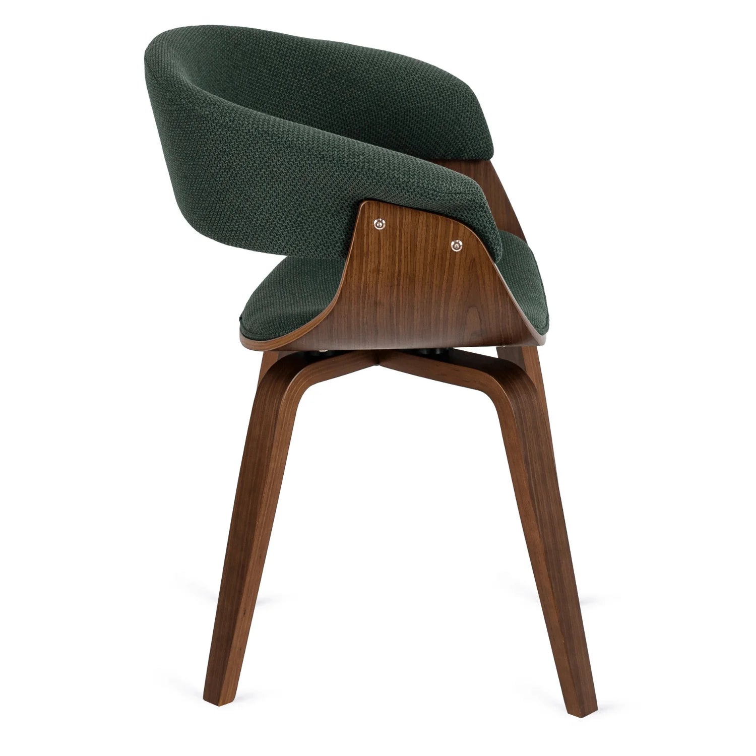 Elite GARY 2 Green/Walnut Chair – Where Comfort Meets Elegance
