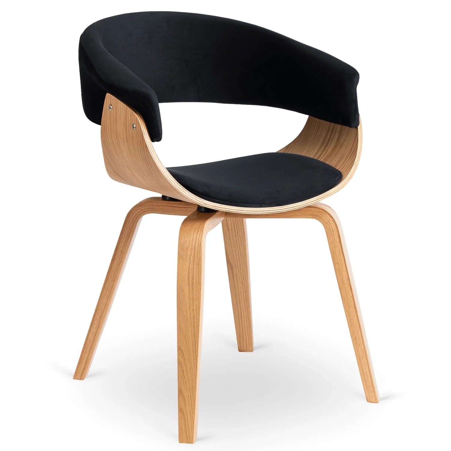 Elite GARY Golden Oak/Black Chair – A Fusion of Elegance & Comfort