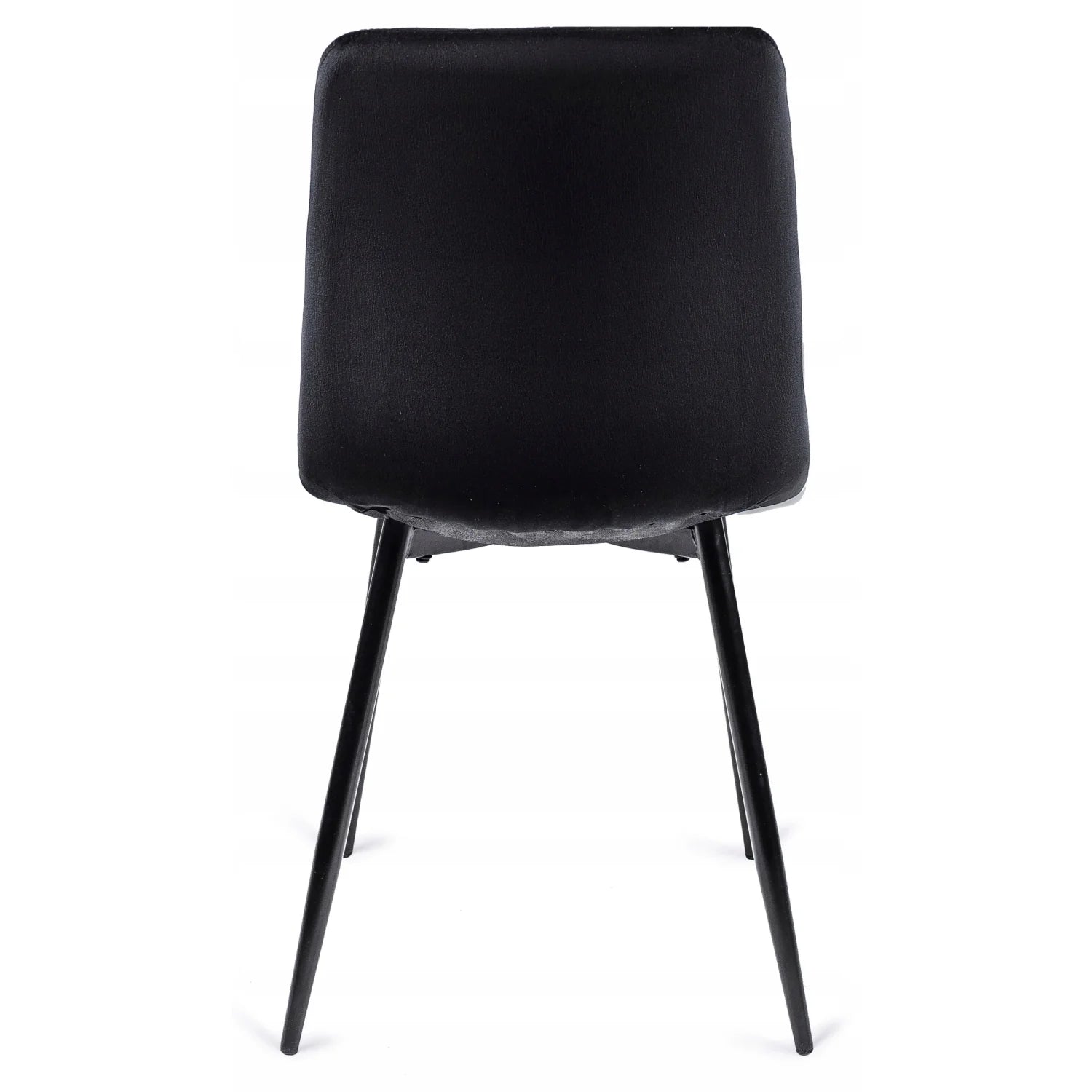 Elite IBIS Black Velvet Chair – Sleek & Modern Seating