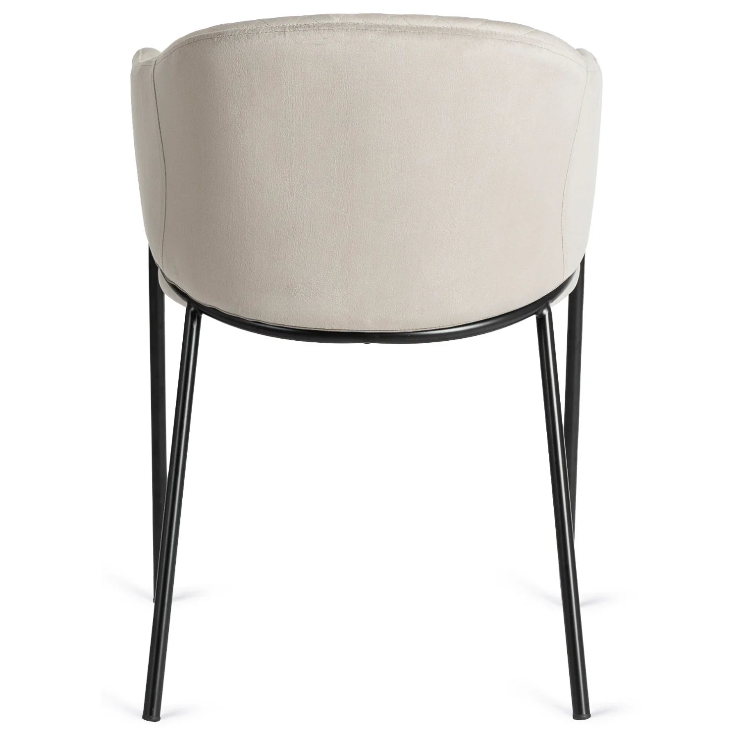 Elite INNES 2 Gray Velvet Chair – Modern Comfort with a Touch of Elegance
